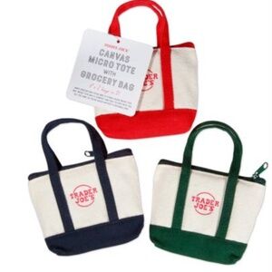 Limited Tim Trader Joe’s Macro Cavas Totes